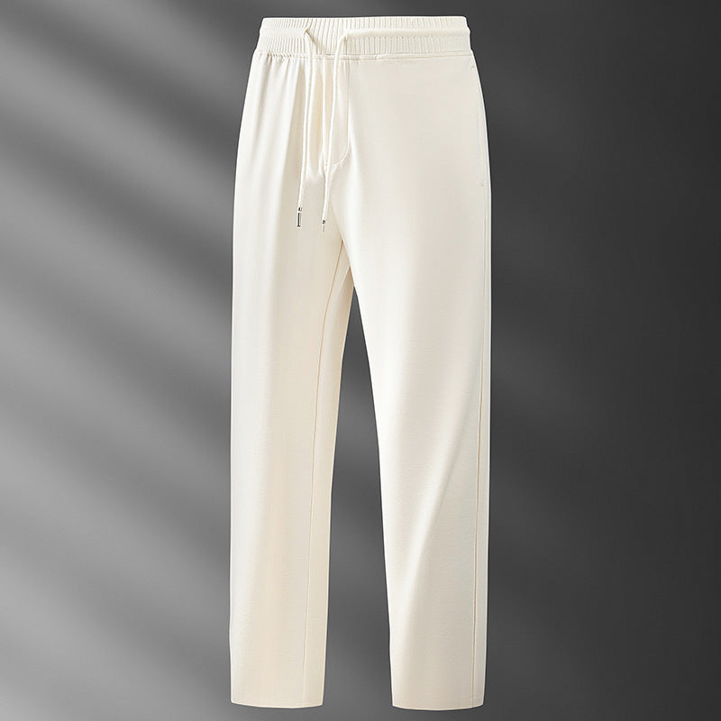 Thin Modal Sweatpants Mens Casual Straight-Leg Pants